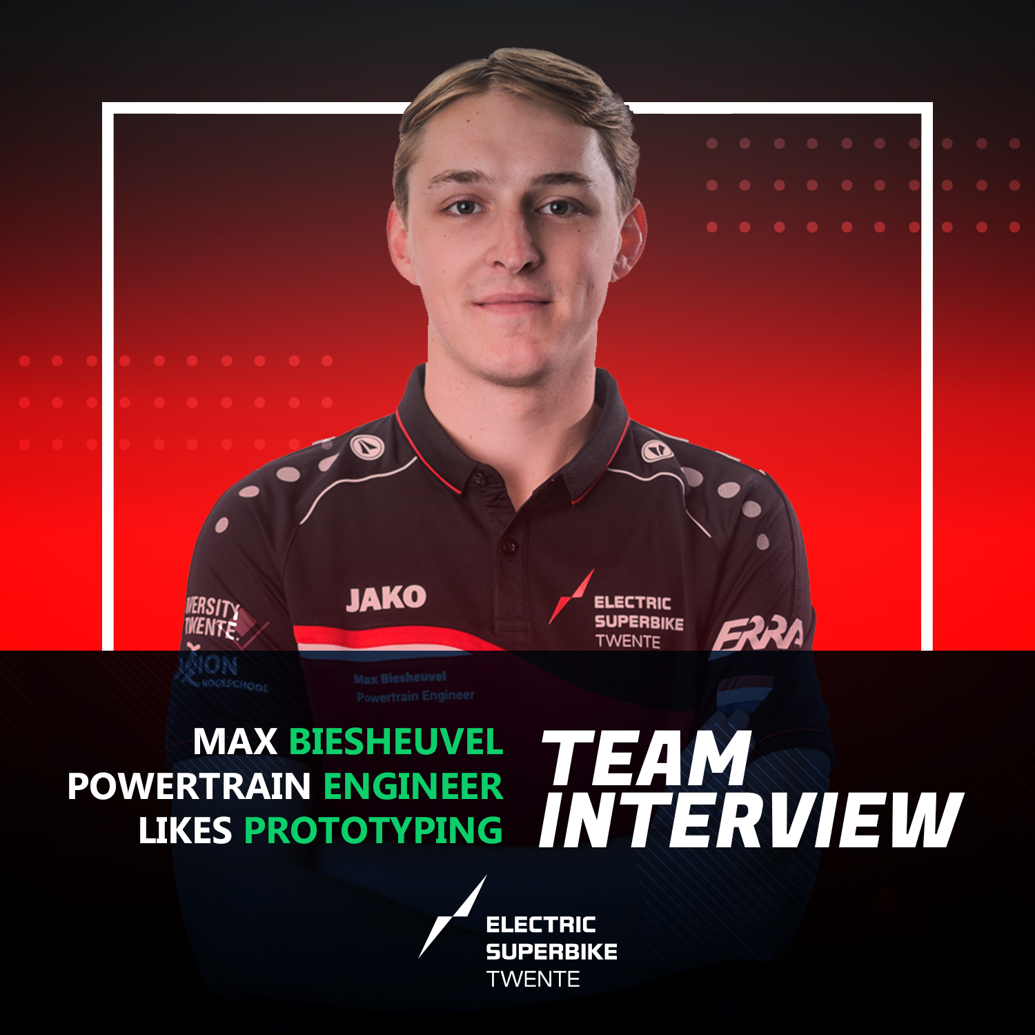Team Interview: Max Biesheuvel