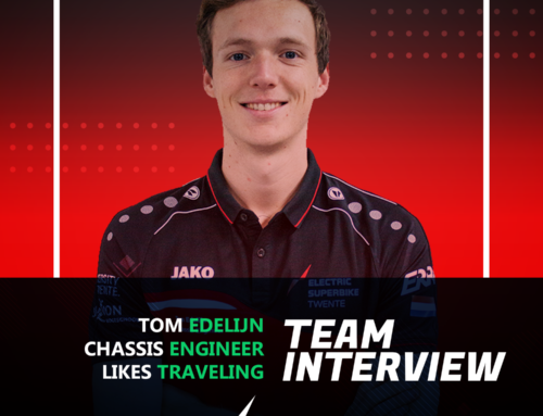 Team Interview: Tom Edelijn